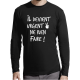 T-shirt manches longues homme "Il devient ugent"