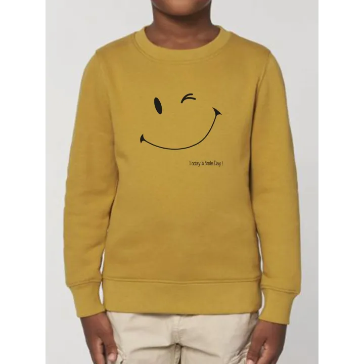 Sweat-shirt enfant "Smile day"