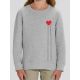 Sweat-shirt enfant "Main cœur"