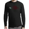 T-shirt manches longues homme "Poissons"