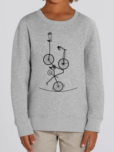 Sweat-shirt enfant "Sur le fil"