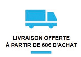 Livraison offerte pour 60€ d'achat