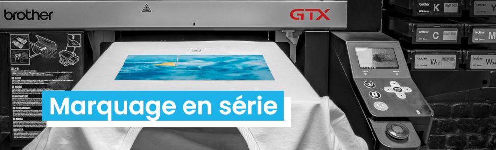 Lien vers la page sur le marquage en série