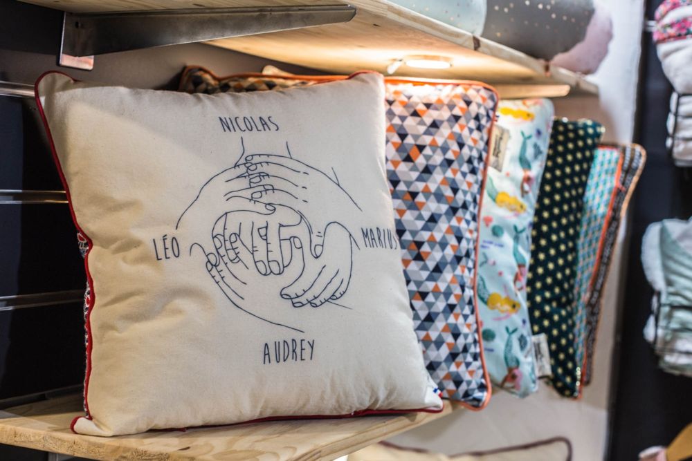 Produits de chez Conscience : les coussins