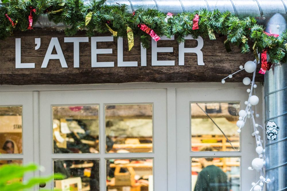 Présentation de la facade de l'Atelier Conscience