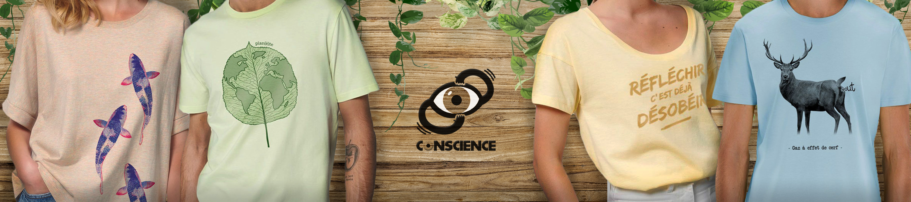 Conscience | Textile & Accessoires Originaux et Personnalisation.