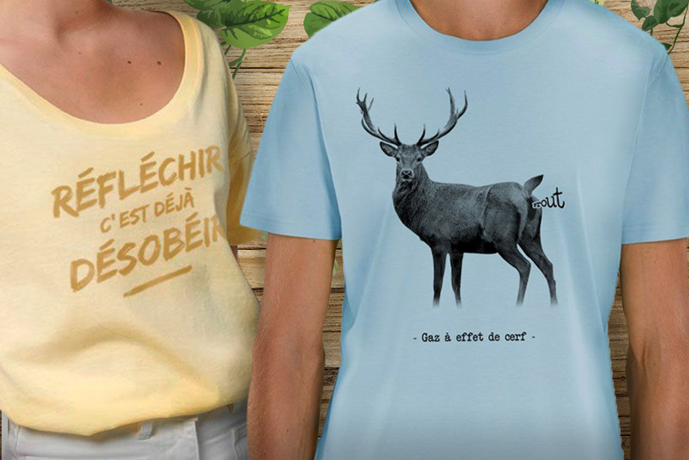TSHIRT CONSCIENCE - T shirt bio avec creation originale ou ...
